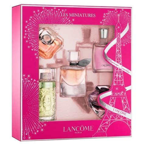 lancome perfume miniatures set.